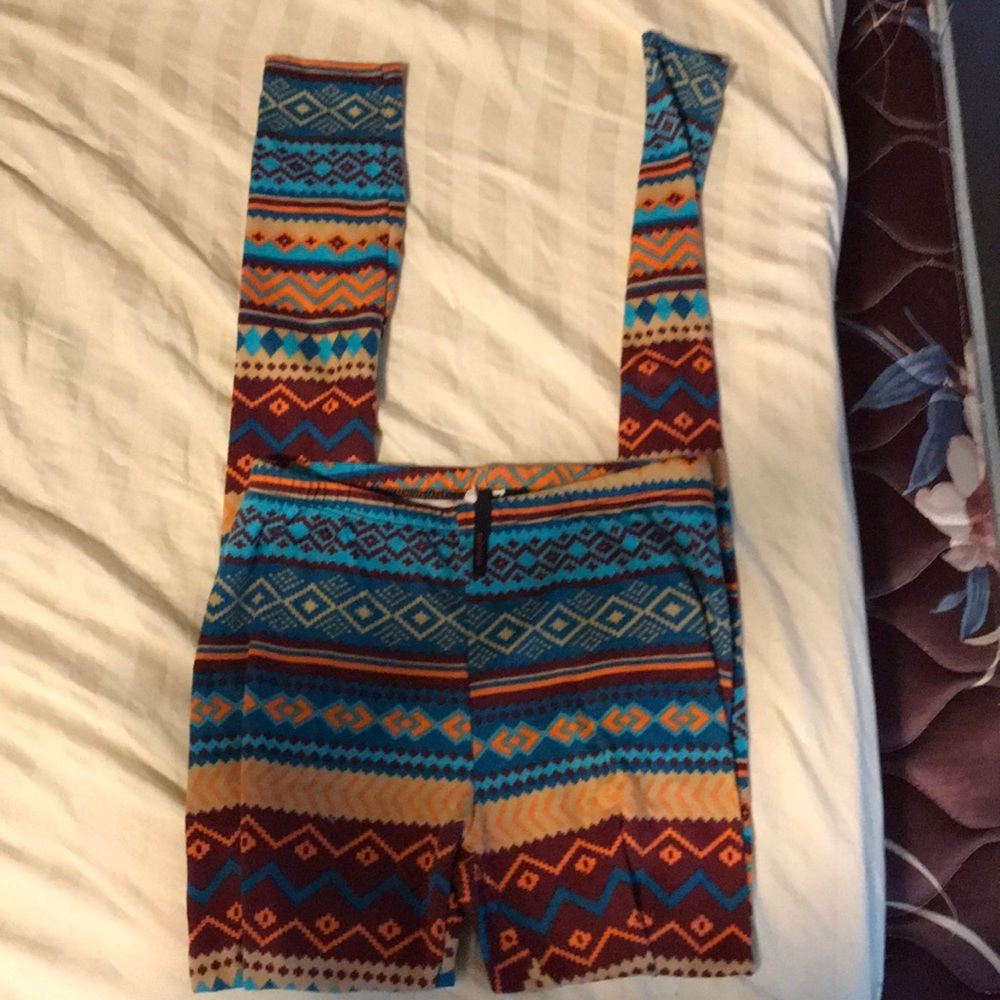 Aztec Print Leggings